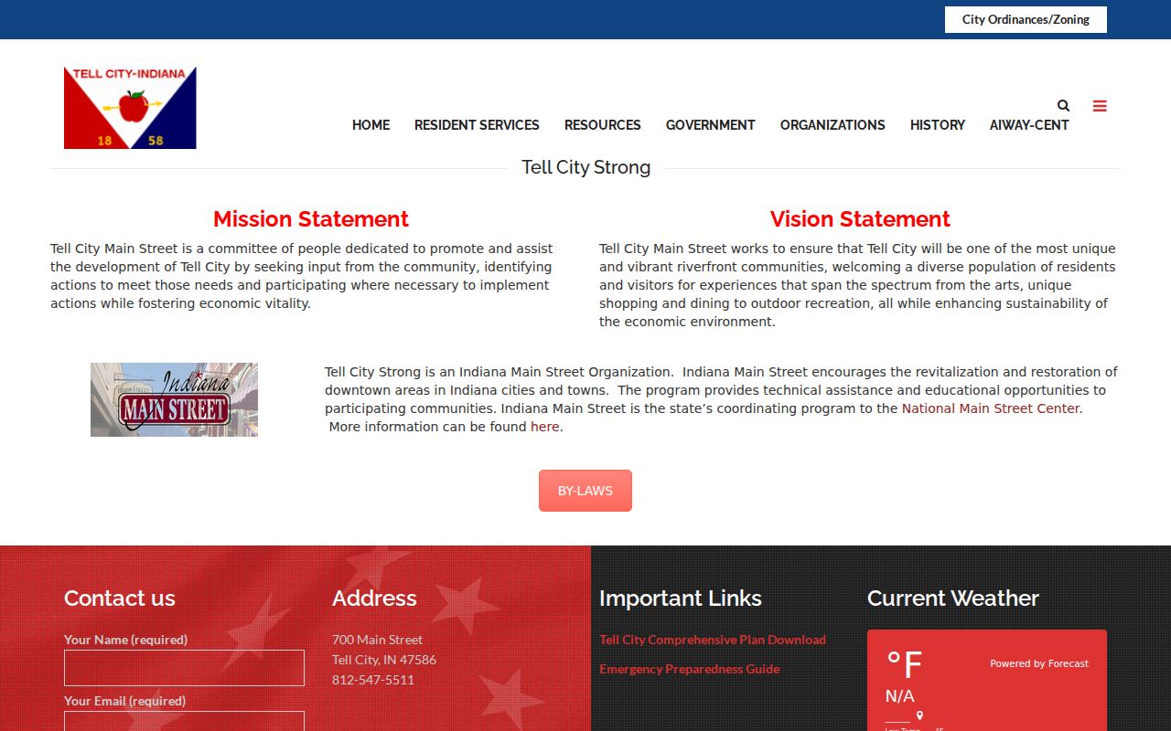 Tell City court records local government research source