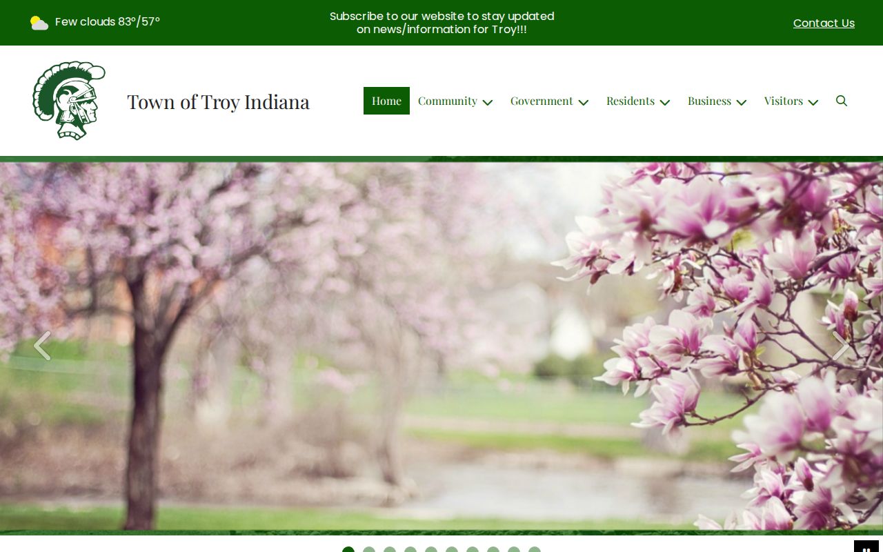 Troy court records government notice source